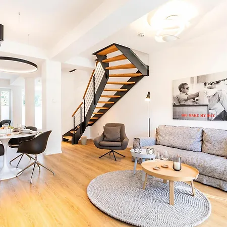 Prora - Exklusive Maisonette Ferienwohnung mit Sauna und Meerblick - Baltic Beach Home *
